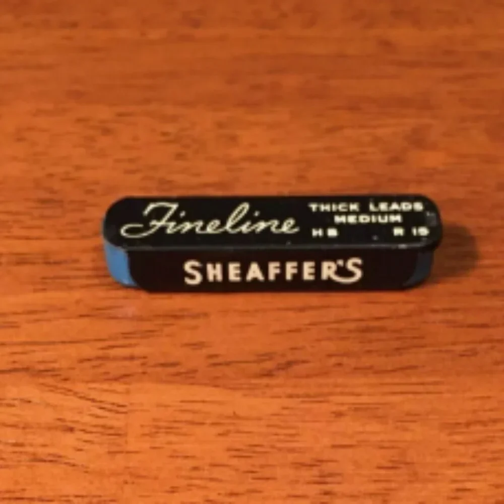 Vintage Sheaffer's Fineline Thick Lead Tin Medium Lead R15 - HB